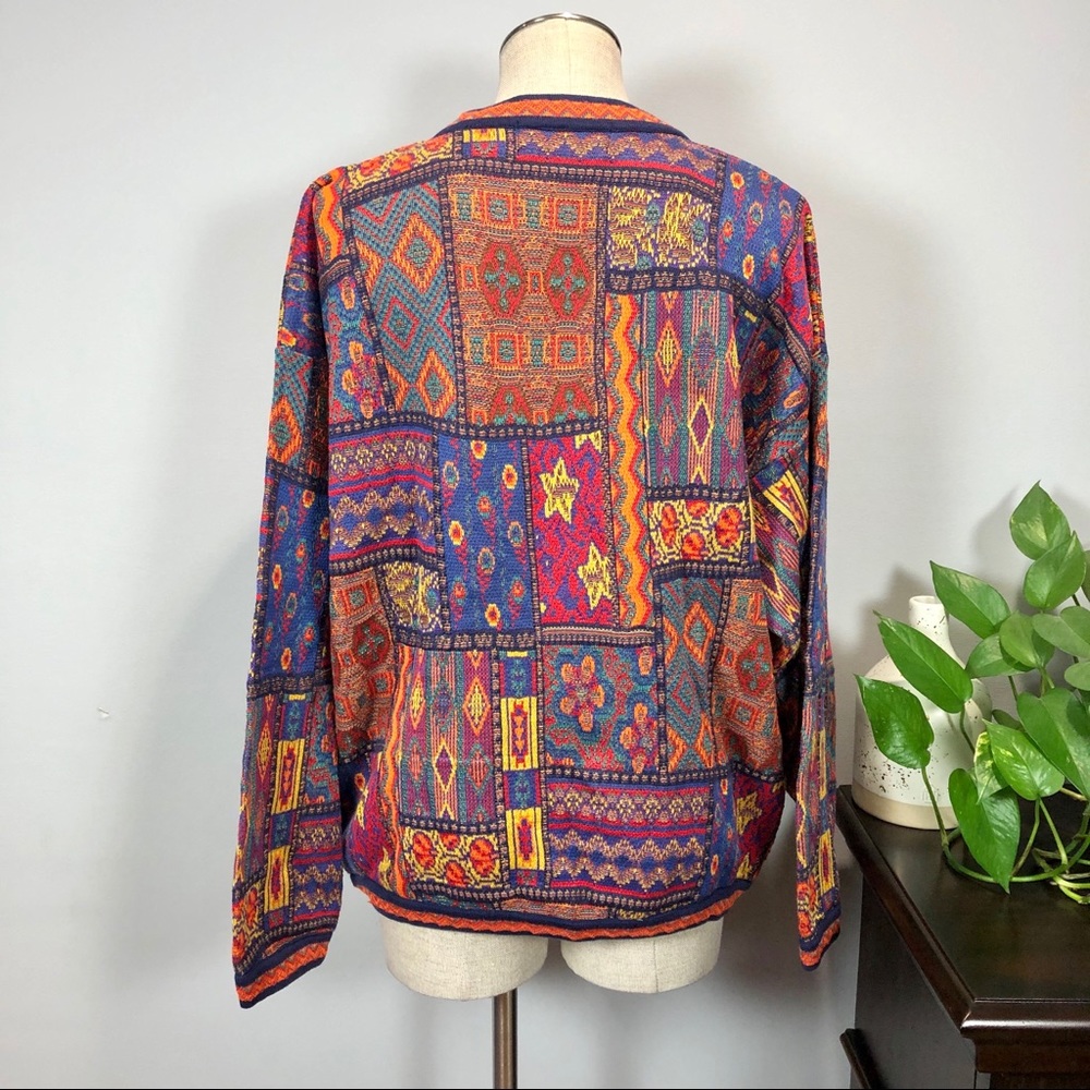 Vintage Tundra Canada COOGI style sweater Sz XL - Picture 5 of 8